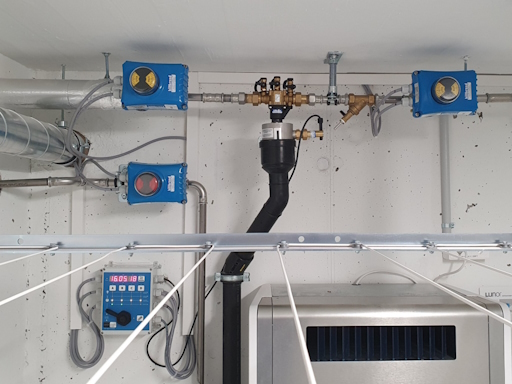 Aussenbrunnen mit Systemtrennerüberwachung